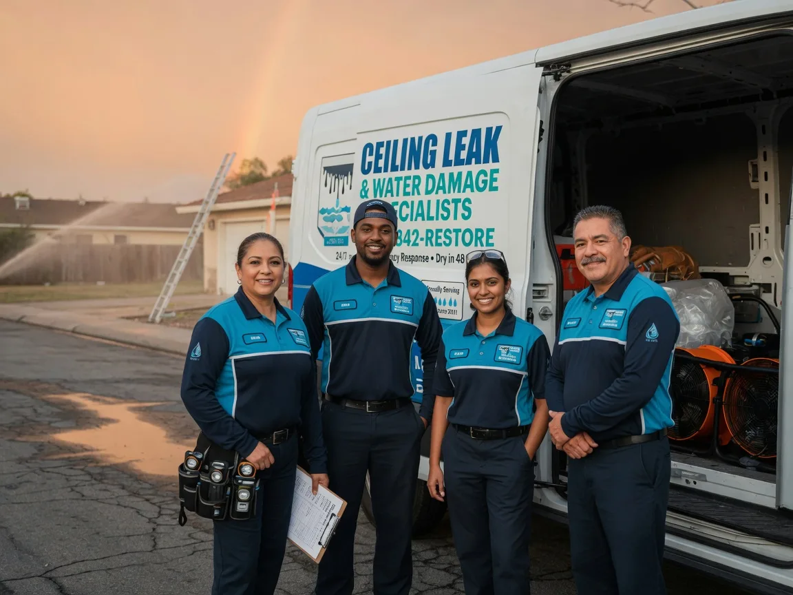 Ceiling Leak Cleanup company in Medway, ME